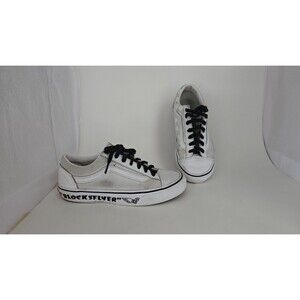 Vans x SE Bikes Style 36 "Blocks Flyer" sneakers in white reflective m4.5/w6